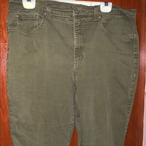 Faded Glory Women's Olive Jeans